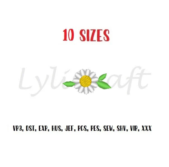Daisy Embroidery Designs
