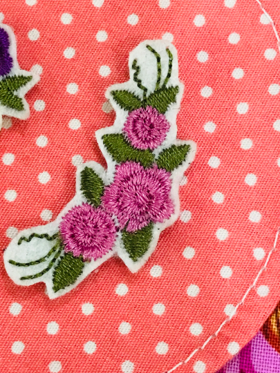 Rose Border Embroidery Design