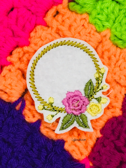 Mini Wreath Embroidery Design, Small Wreath Machine Embroidery Designs, Flower Embroidery, Floral Embroidery, Baby Embroidery Designs, Instant Download