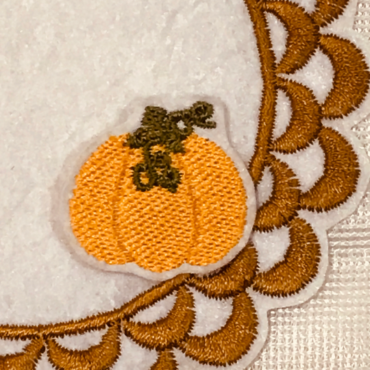 Pumpkin Embroidery Design