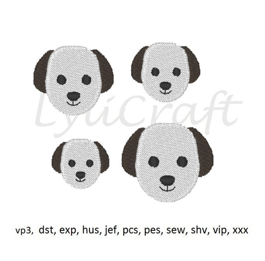 Mini Dog embroidery design, puppy embroidery designs, pet machine embroidery design, small dogs embroidery designs, animal embroidery design