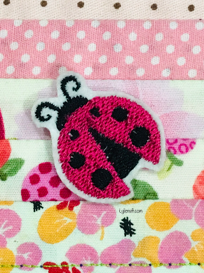 Ladybug Embroidery Designs