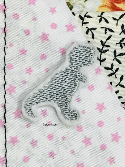 Mini dinosaur embroidery design, small dinosaur machine embroidery designs, t-rex embroidery, baby dinosaur embroidery, extinct animal, instant download