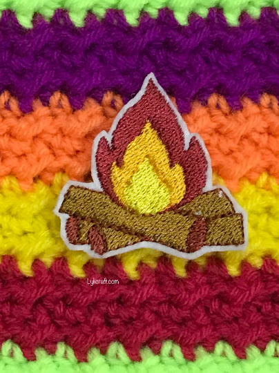 Mini Fire Embroidery Designs, Small Fire Machine Embroidery Design, Camping Embroidery, Camp Fire Embroidery, Summer Embroidery Design, Instant Download
