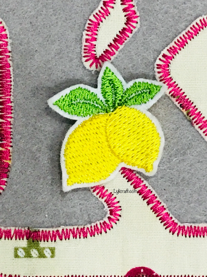 Lemon Embroidery Design, Lemons Embroidery Designs, Summer Embroidery Design, Lemonade Embroidery Design, Fruit Embroidery