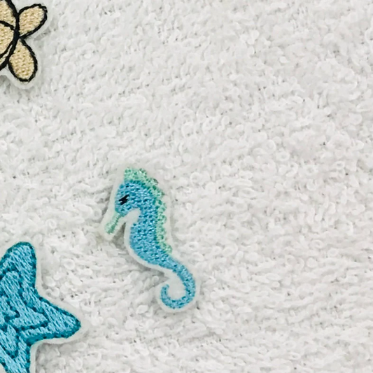 Mini Seahorse Embroidery Design, Small Seahorse Machine Embroidery Designs, Summer Embroidery, Ocean Embroidery, Sea Embroidery Design