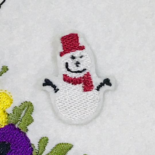 Mini snowman embroidery design, small snowman machine embroidery designs, holiday embroidery, Christmas embroidery, winter embroidery