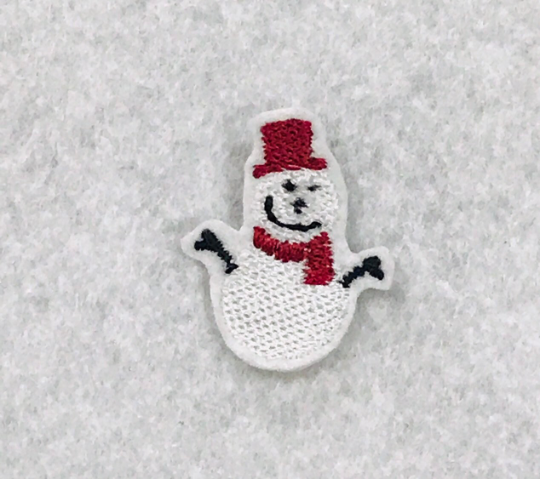 Snowman Embroidery Design