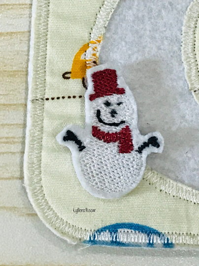 Mini snowman embroidery design, small snowman machine embroidery designs, holiday embroidery, Christmas embroidery, winter embroidery